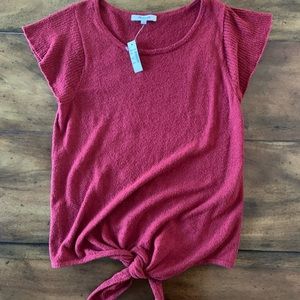 NWT Madewell Red Top